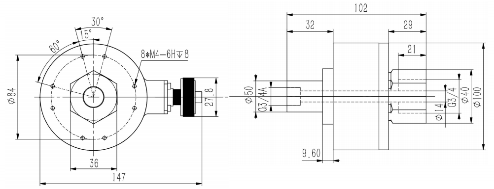 絞車井深編碼器SAWD38-西威迪