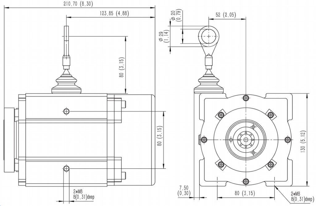 5米、10米工業級拉線位移傳感器 SALS130-J05M/J10M-西威迪